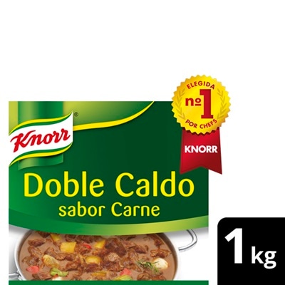 Knorr Caldo Doble Carne Pastilla Sin Gluten 1kg