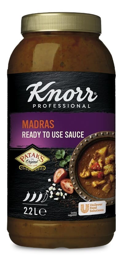 Salsa Curry Madrás Knorr Professional