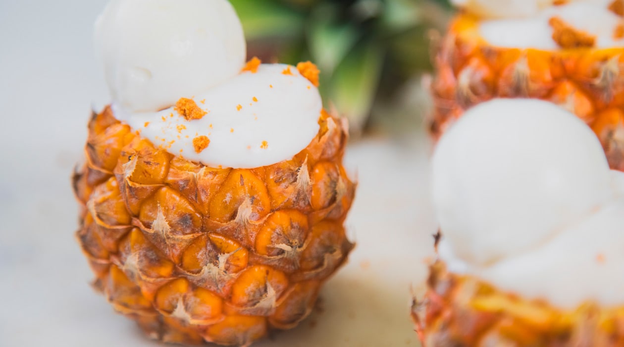 Semifrío de piña colada – - Receta - UFS