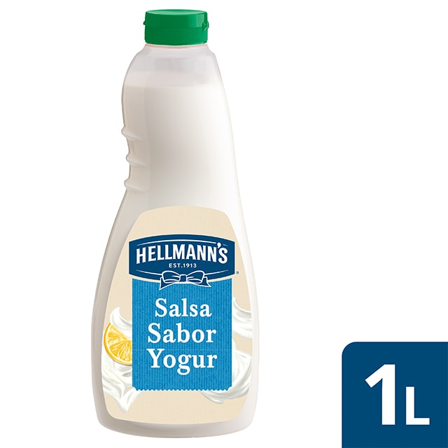 Hellmann’s salsa para ensalada sabor Yogur sin gluten 1L