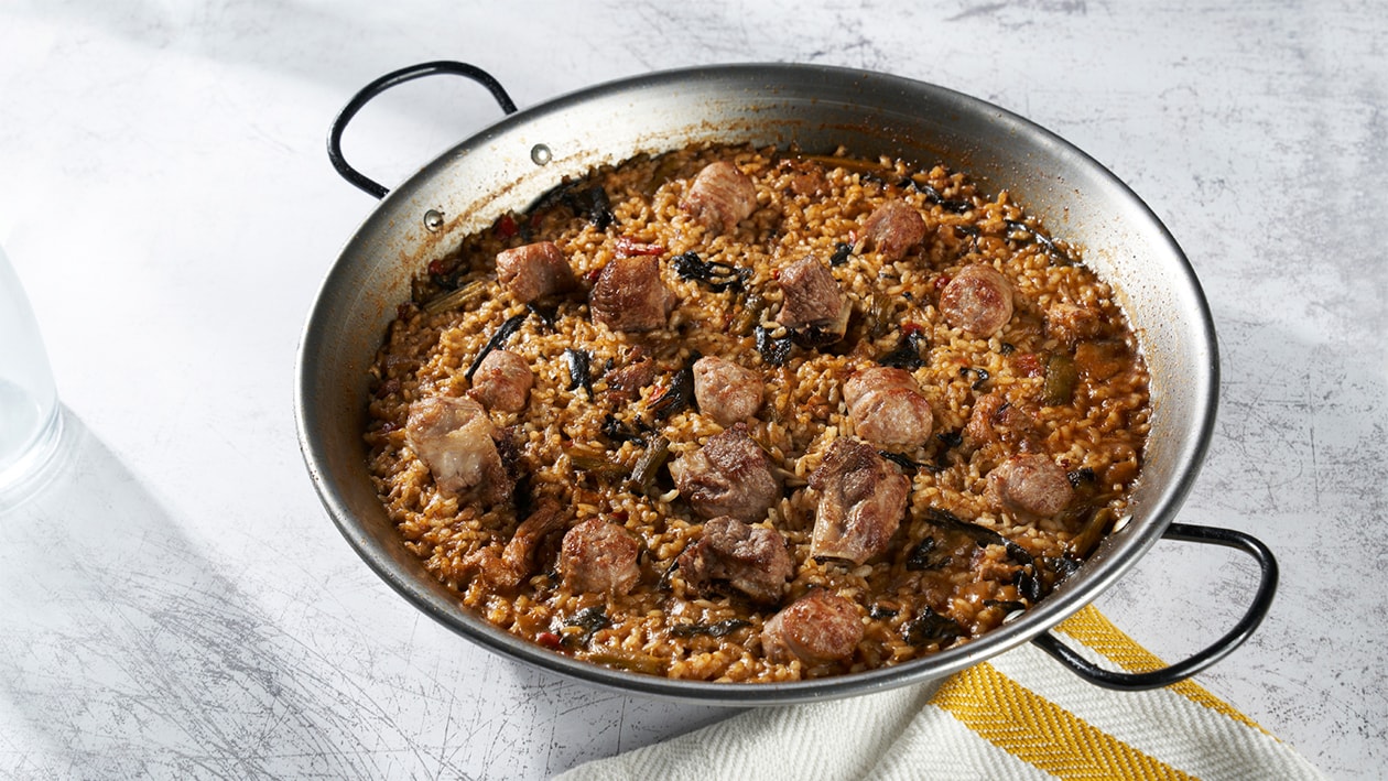 Arroz de longaniza y costillas – - Receta - UFS