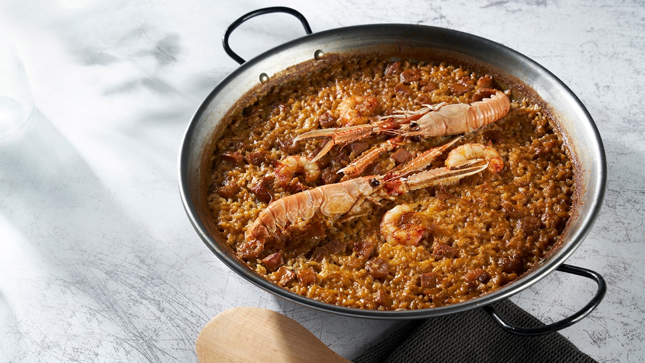 Paella de marisco – - Receta - UFS