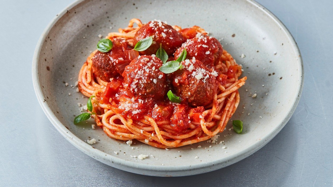 Espagueti y Albóndigas The Vegetarian Butcher - Receta - UFS