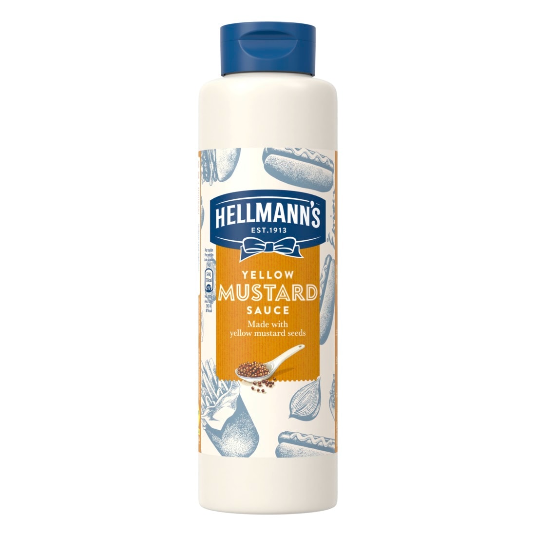 Hellmann's Salsa Mostaza botella 850ml - Salsa Especial Deluxe Hellmann’s. Nuevos sabores en un práctico envase