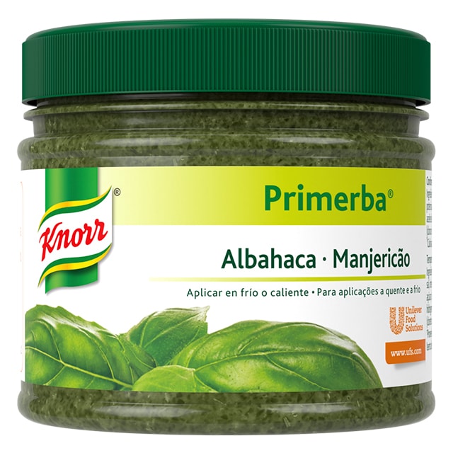 Knorr Primerba Albahaca sin gluten bote 340g - 