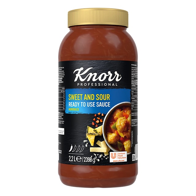 Knorr Salsa Agridulce líquida lista para usar bote 2,25L - 