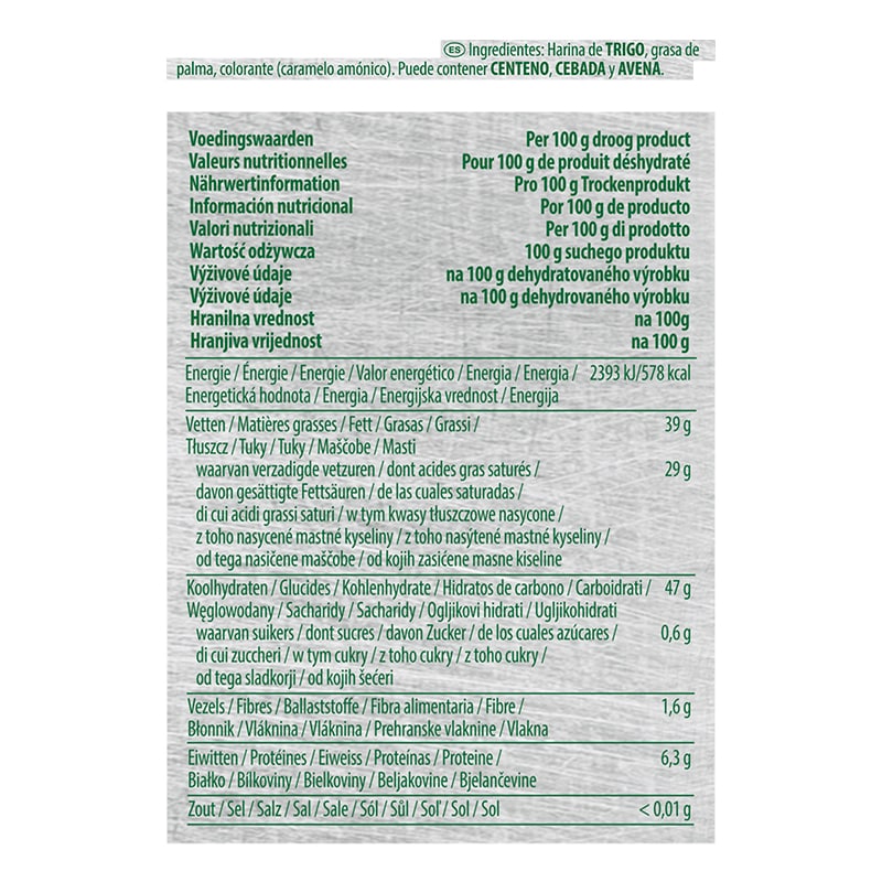 Knorr Roux Espesante Oscuro sin lactosa bote 1kg - Roux Oscuro Knorr, ideal para perfeccionar el punto de espesor y brillo de las salsas, sin alterar el sabor