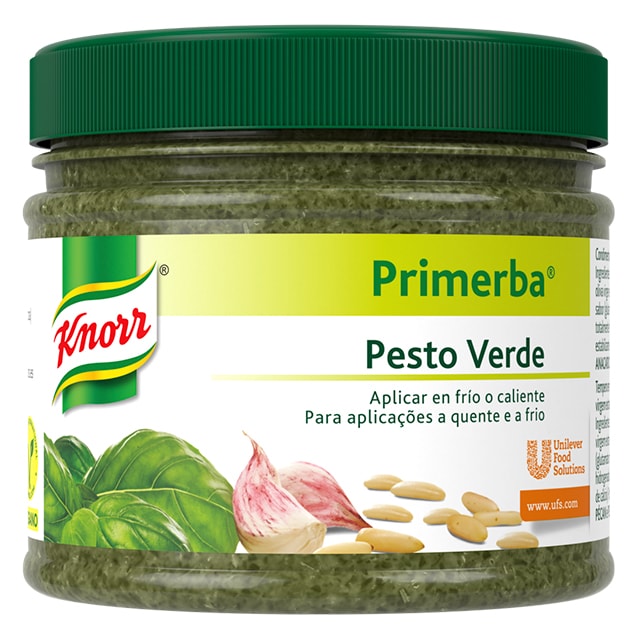 Knorr Primerba Pesto Verde sin gluten bote 340g - 