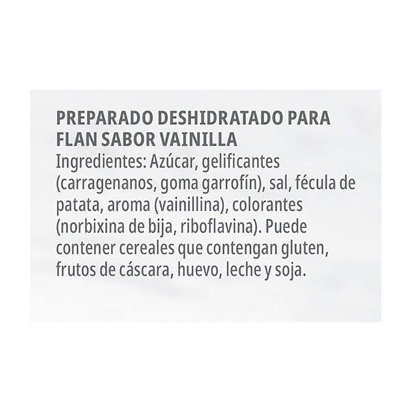 Carte d'Or Flan de Vainilla deshidratado 60 raciones 801g - 