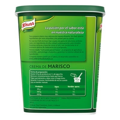 Knorr Crema de Marisco deshidratada bote 650g - 