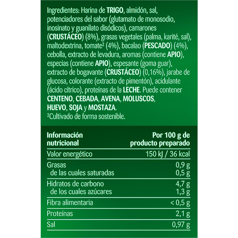 Knorr Crema de Bogavante deshidratada bote 375g - 